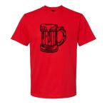 Softstyle™ midweight adult t-shirt Thumbnail