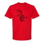 Softstyle™ midweight adult t-shirt Thumbnail